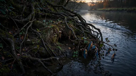 Dusk at the Otter Holt