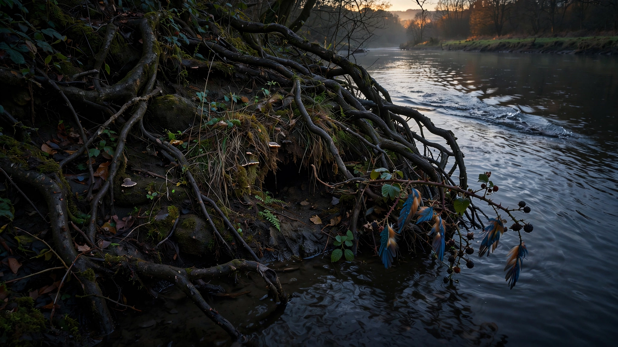 Dusk at the Otter Holt