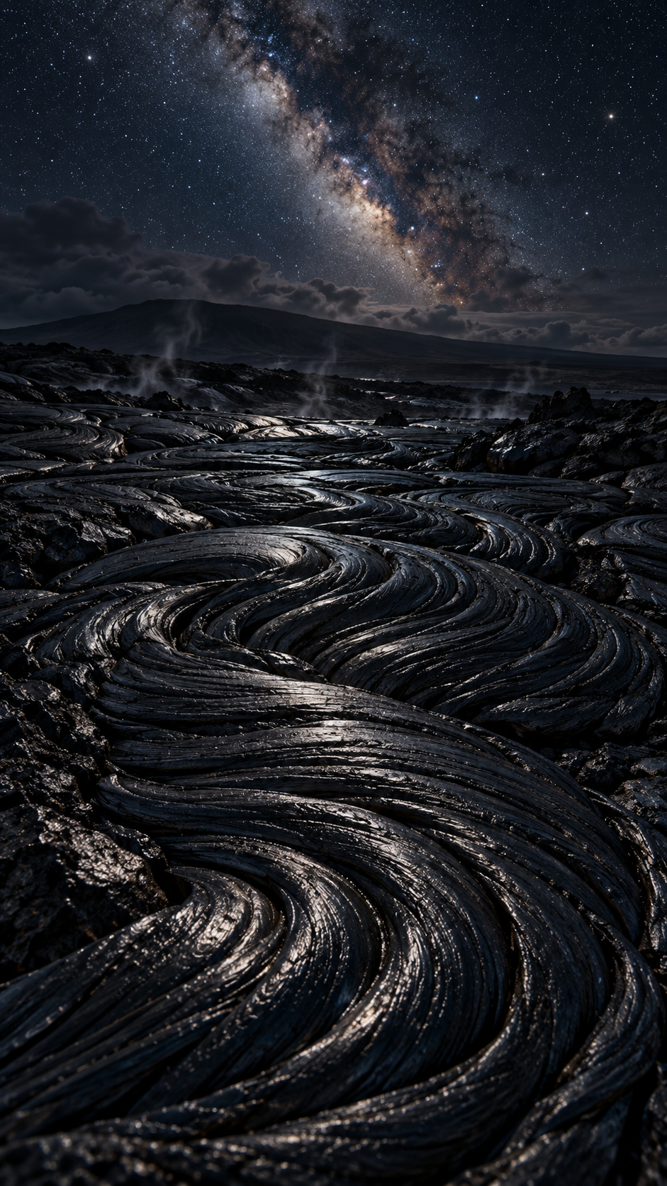 Coils of Frozen Fire