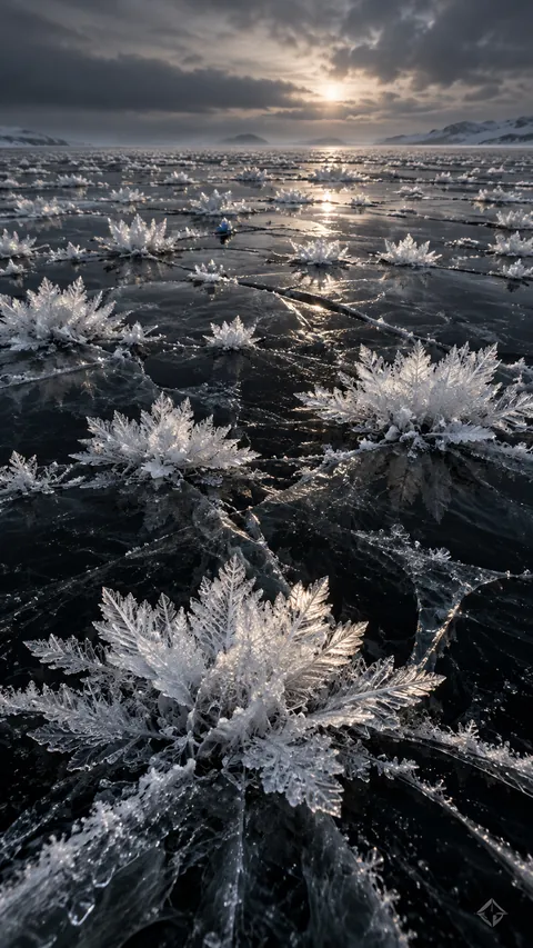 Flowers That Bloom in Ice
