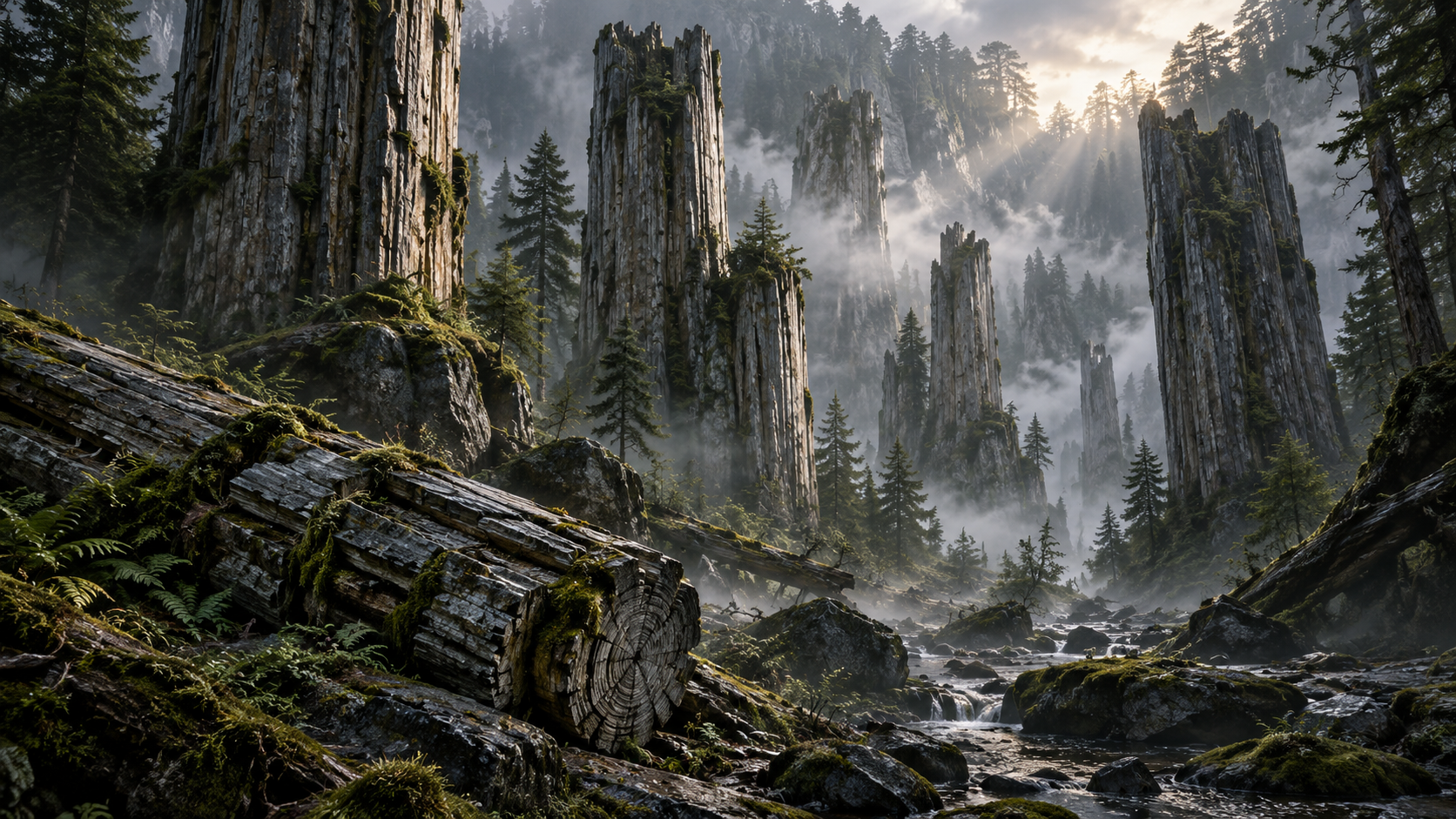 The Forest Turned to Stone