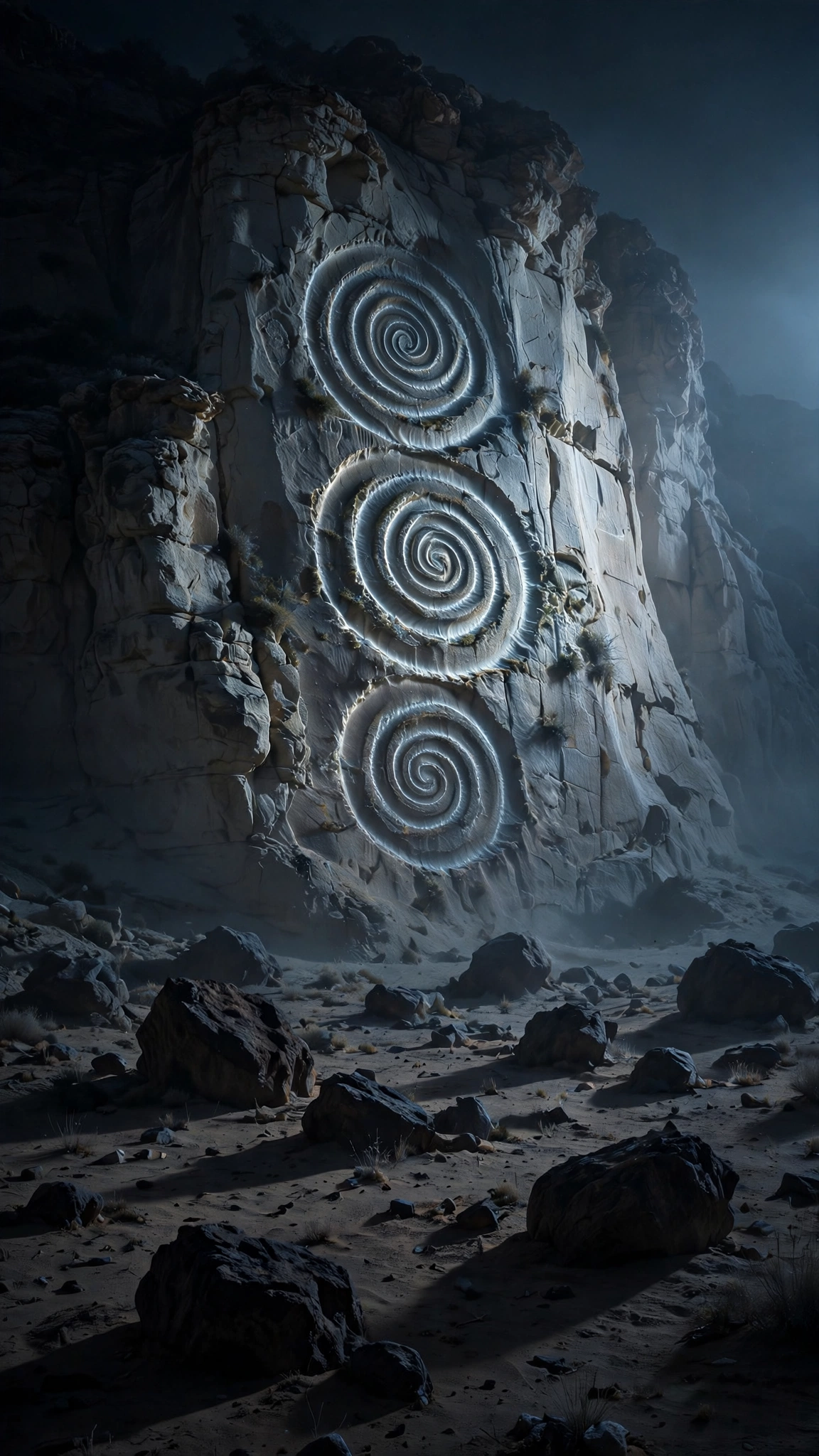 Spirals Older Than the Moon