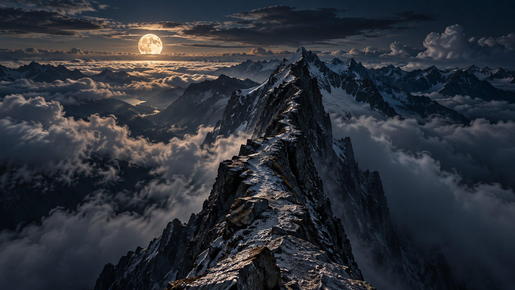 Walking the Moon's Spine