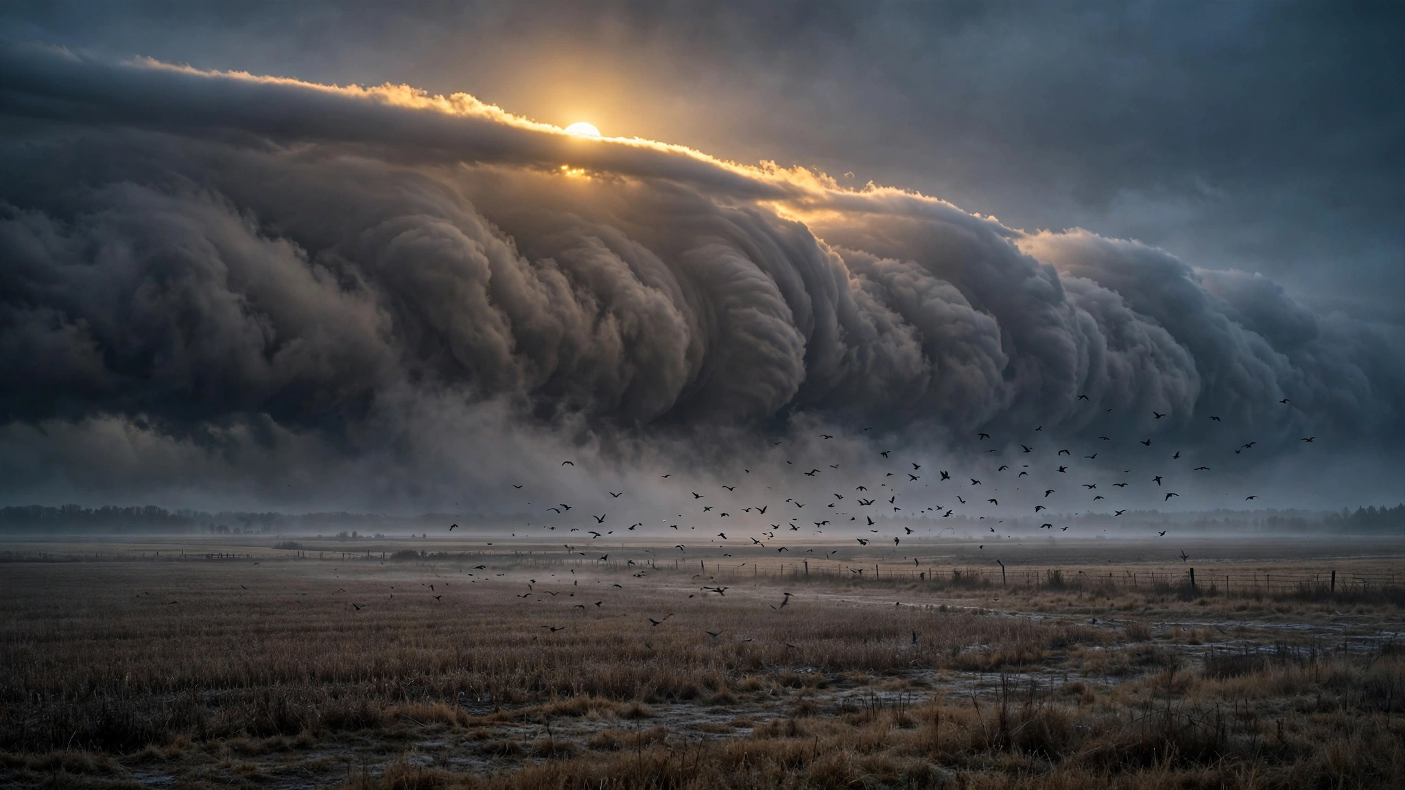 The Roll Cloud at Dawn