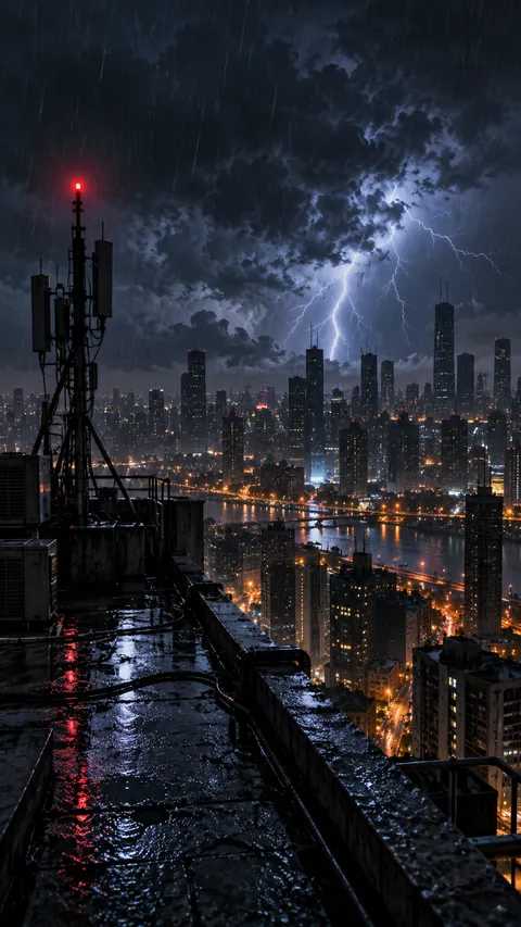 The City Sleeps, the Storm Doesn't