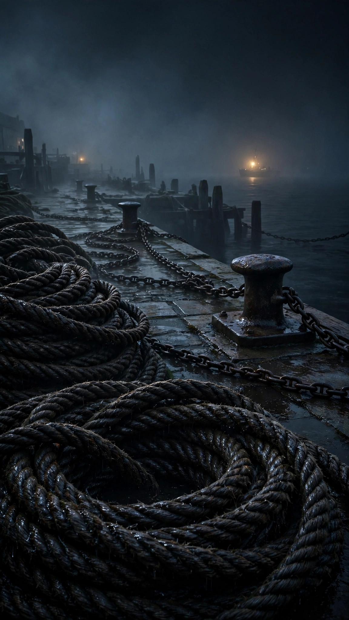 The Harbor's Coiled Memory