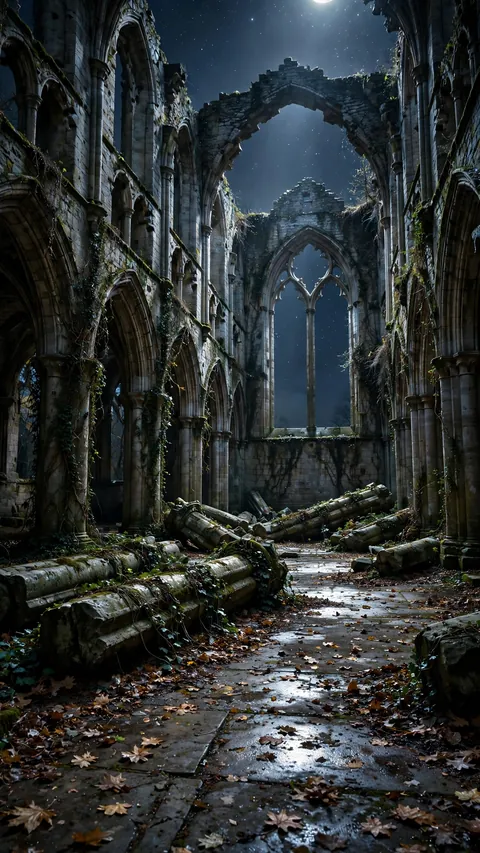 The Abbey the Sky Reclaimed