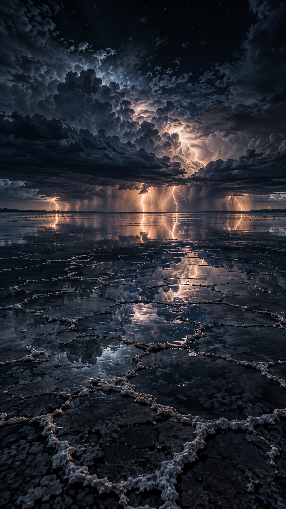 The Earth Reflects the Storm