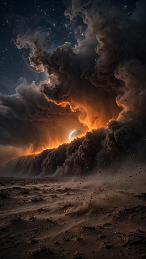 The Desert Raises Its Wall