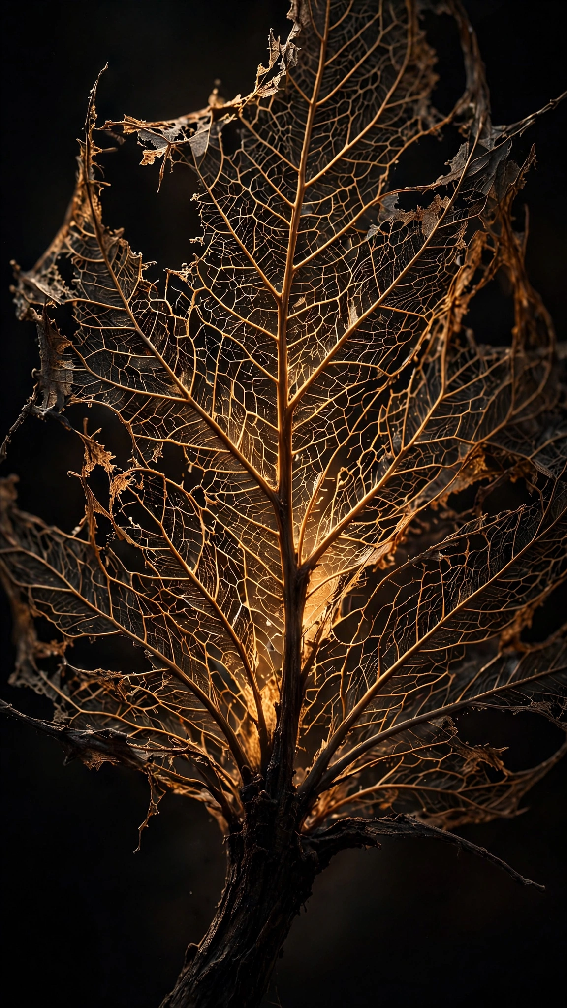 The Leaf Reduced to Prayer