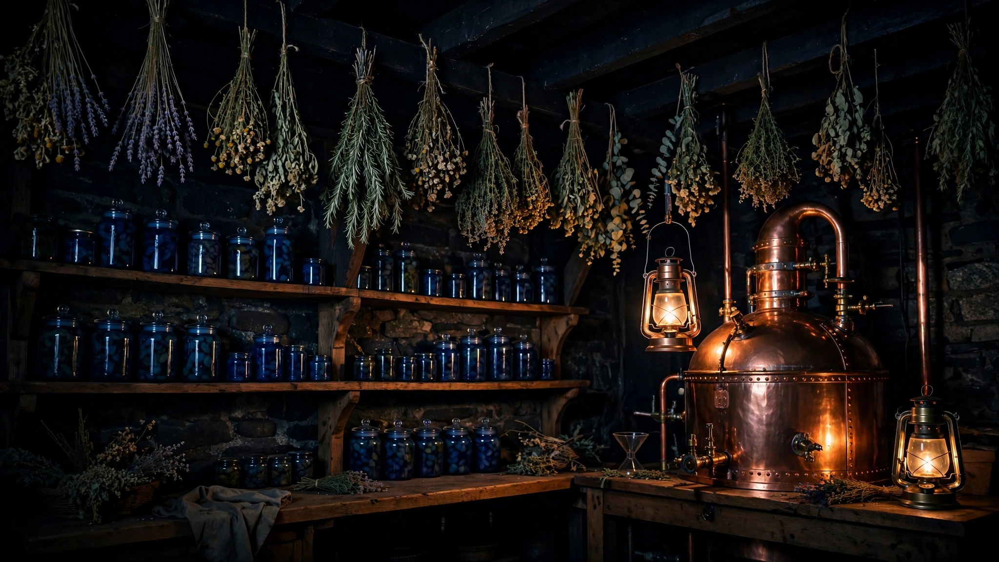 Herbs in the Stillroom