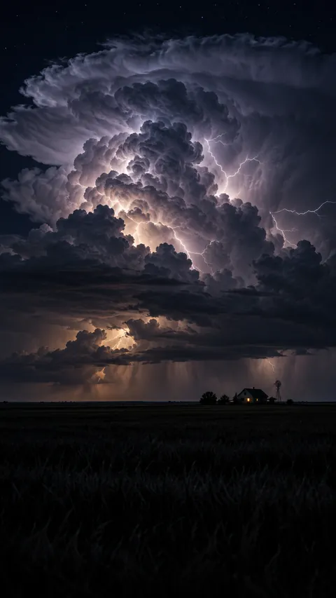 The Anvil of the Night Storm