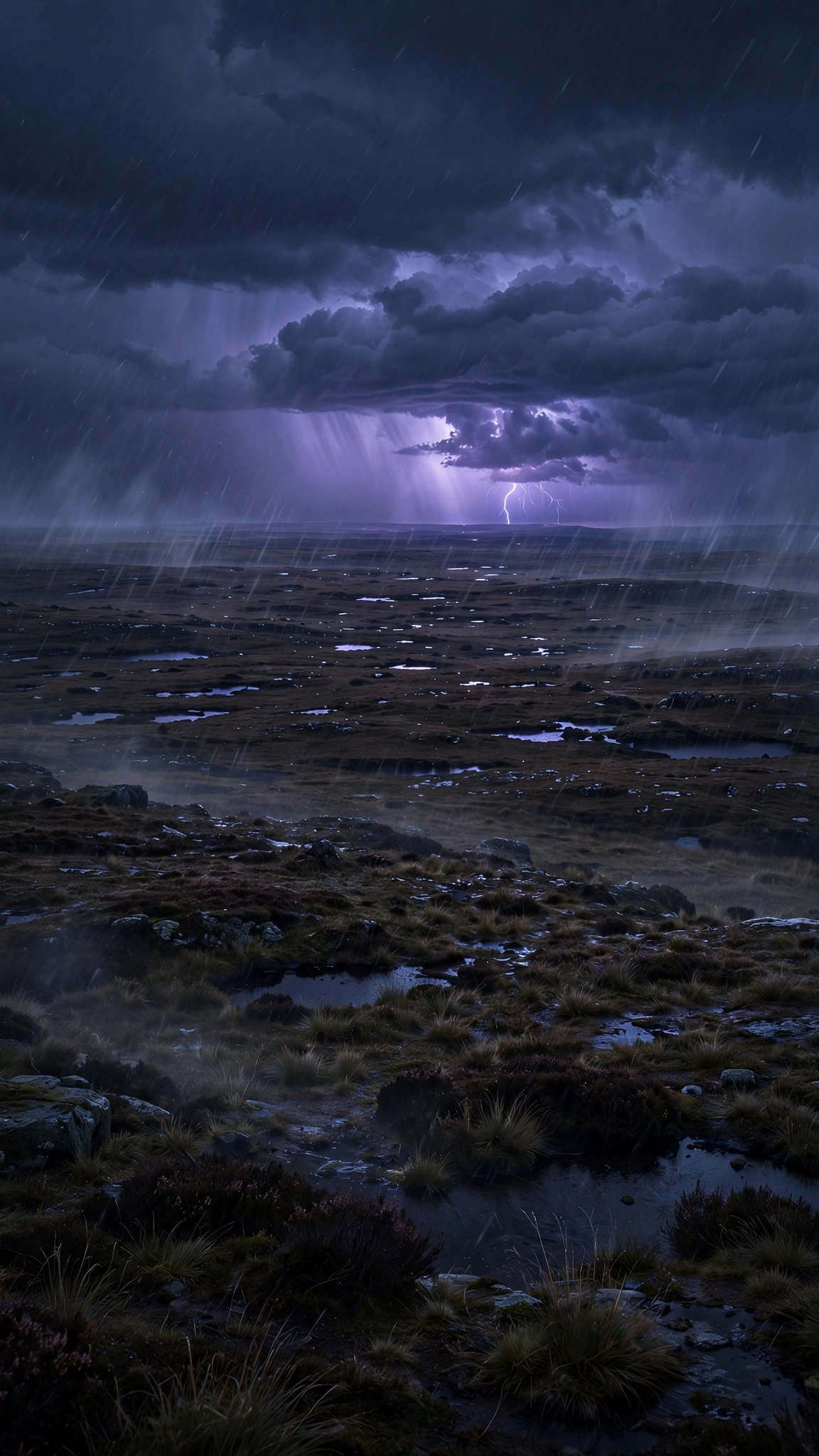 The Plateau Lit by Distance