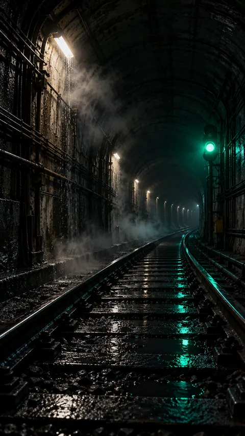 Green Light in the Deep Tunnel
