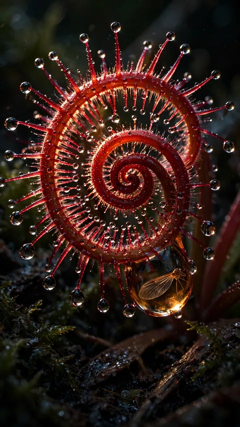 Hunger Glistening with Dew