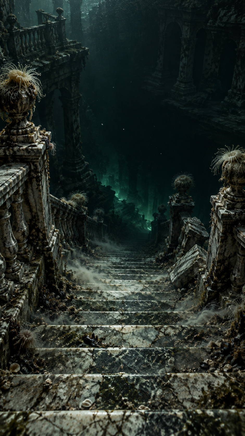 Stairs Into the Black Water