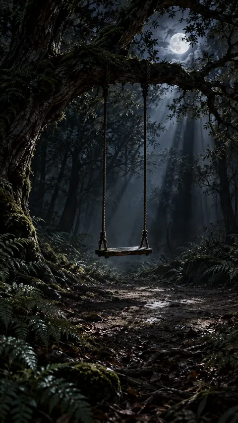 The Swing Moves Alone