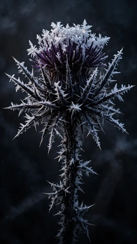 The Thistle Wears Winter