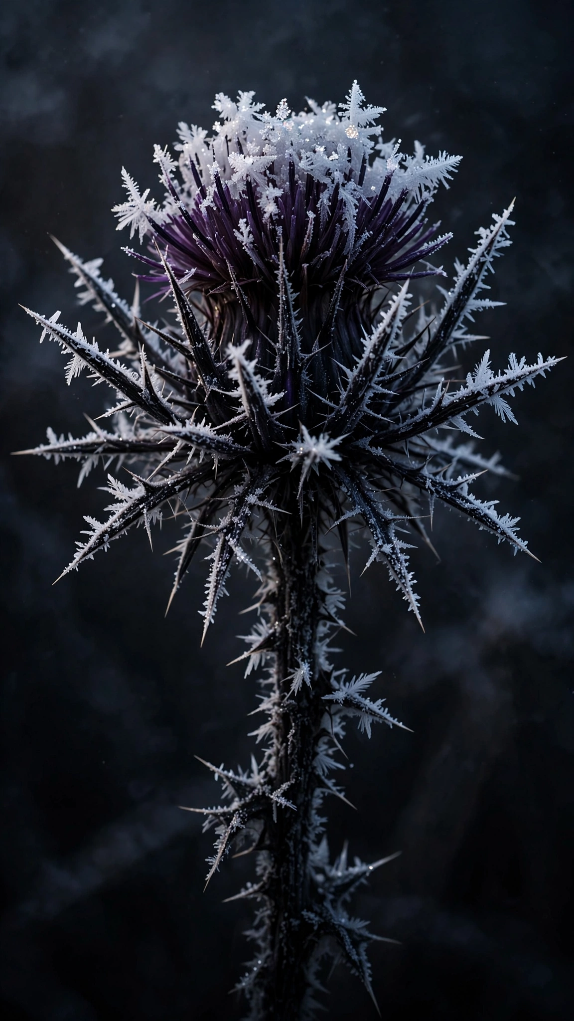 The Thistle Wears Winter