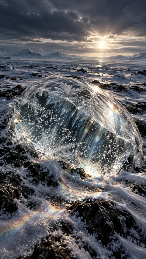 The Lens the Ice Left Behind