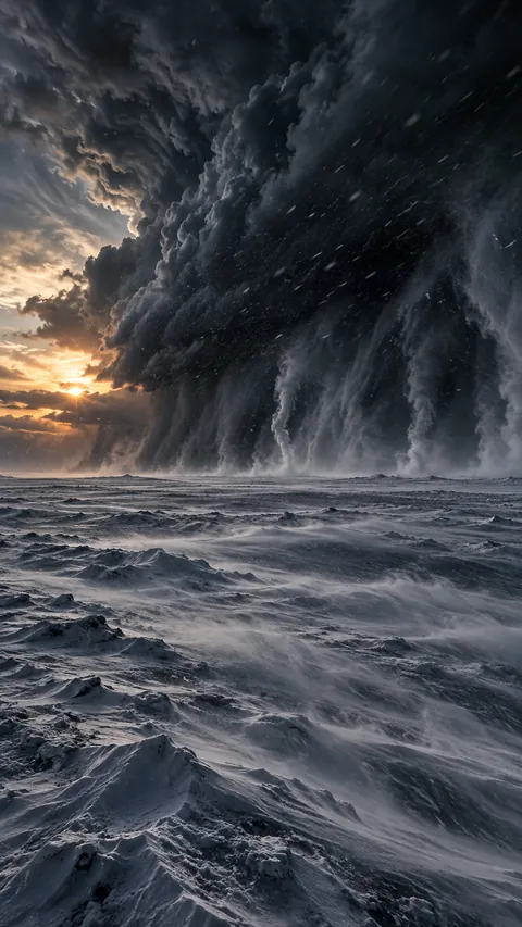 The Wall the Storm Brings