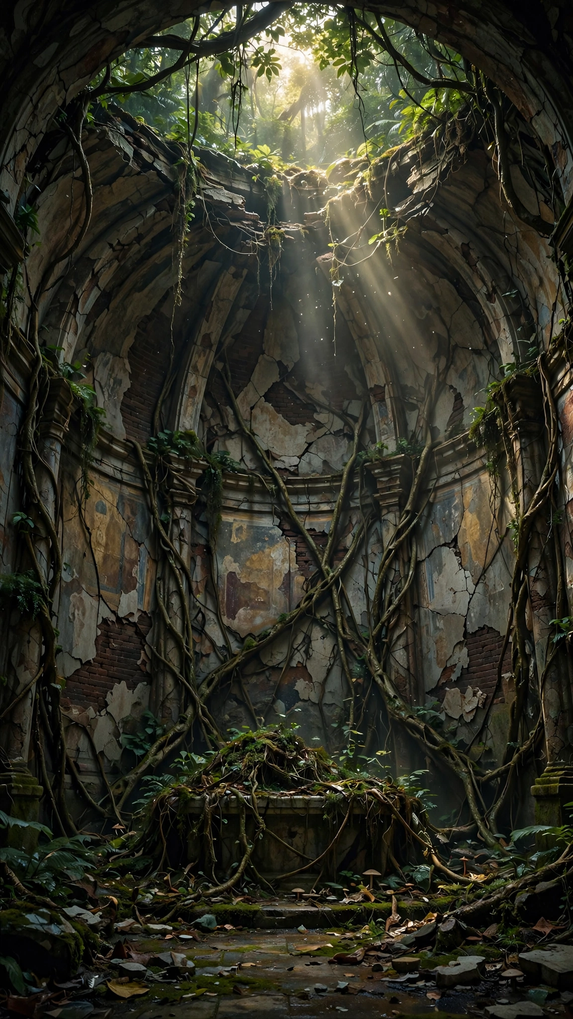 The Apse in the Vine's Grip