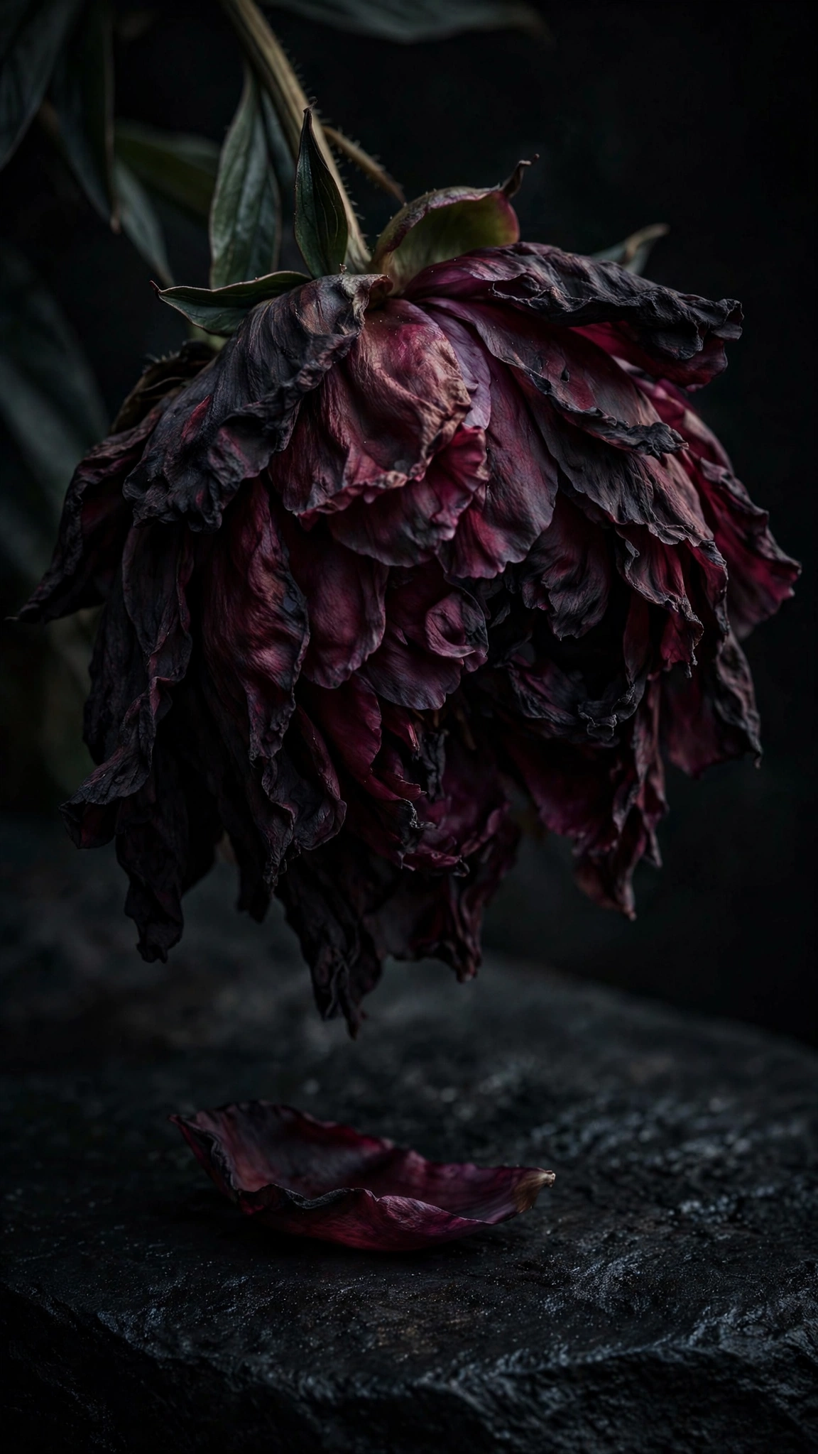 The Peony's Dark Collapse