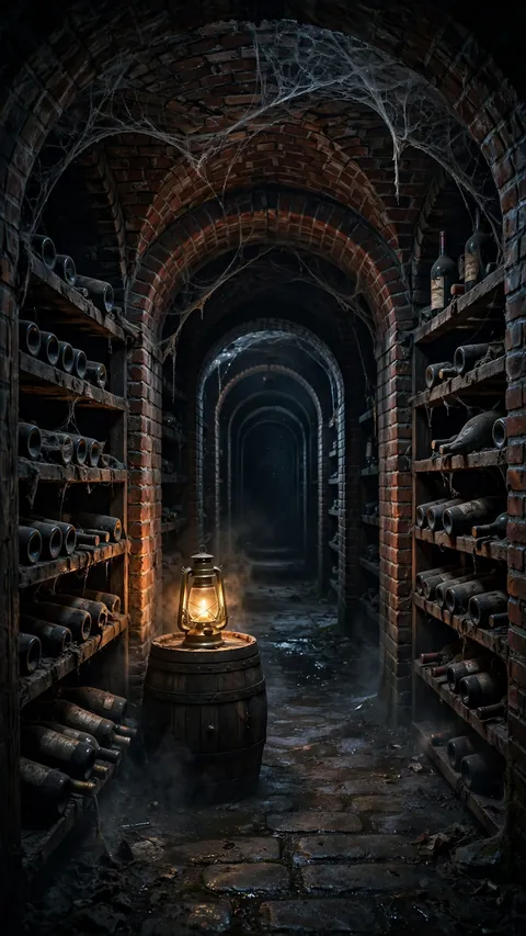 Bottles Sleeping in the Dark